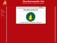 oeko-brennstoffe.de Webseite Vorschau