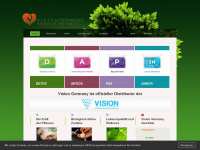 vision-germany.de Webseite Vorschau