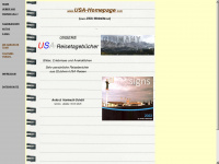 usa-homepage.de Webseite Vorschau