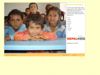 nepalkids.org Webseite Vorschau