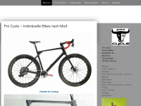 pro-cycle.at Webseite Vorschau