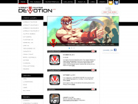 streetfighterdevotion.com Webseite Vorschau