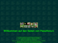 passiflora.li Webseite Vorschau