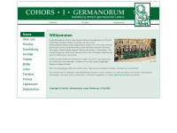 germanorum.de Webseite Vorschau