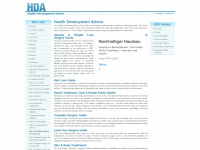 hda-online.org.uk Webseite Vorschau