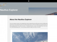 nautilusexplorer.com Webseite Vorschau