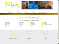 saunabau-sauna-48.de Webseite Vorschau