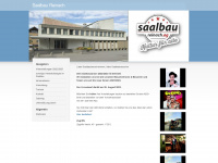 saalbau-reinach.ch Webseite Vorschau