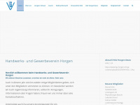 hgv-horgen.ch Webseite Vorschau
