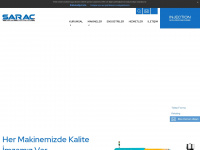 sarac.com Webseite Vorschau