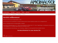 amerhauser.at Webseite Vorschau