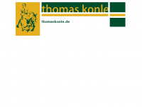 thomaskonle.de Webseite Vorschau