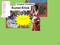 kunst-klick.ch Webseite Vorschau