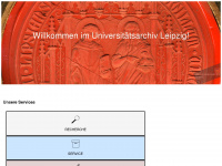 archiv.uni-leipzig.de Webseite Vorschau