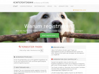 heimtierdatenbank.at Webseite Vorschau