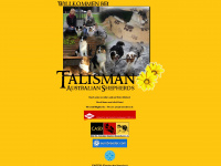 talisman-aussies.de Webseite Vorschau