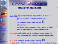 truefaces.de Webseite Vorschau