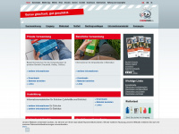 cheminfo.ch Webseite Vorschau