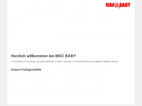 macbaby.ch Webseite Vorschau