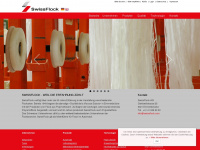 swissflock.com Webseite Vorschau