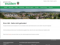 studen.ch Webseite Vorschau