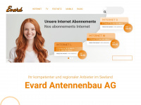 evard.ch Webseite Vorschau