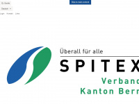 spitexbe.ch Webseite Vorschau