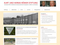 kurt-und-herma-roemer-stiftung.de Thumbnail
