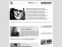 moderne21.de Webseite Vorschau