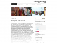 gminggmangg.wordpress.com Webseite Vorschau