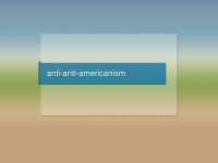 anti-anti-americanism.com Webseite Vorschau
