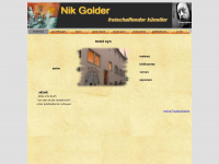nik-golder.de Webseite Vorschau