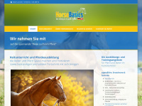horsebasics.de Webseite Vorschau