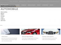 behrmann-automobile.de Webseite Vorschau