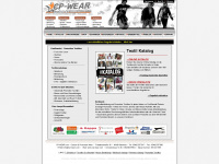 cp-wear.com Webseite Vorschau