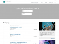 gewerbe.ch Webseite Vorschau