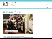 zonta-goettingen.de Webseite Vorschau