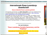 internationale-rosa-luxemburg-gesellschaft.de Webseite Vorschau
