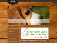 hundefreunde-ottersweier-haft.de Webseite Vorschau