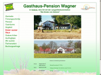 gasthaus-pension-wagner.de Webseite Vorschau