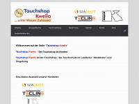 tauchshop-kwella.de Webseite Vorschau