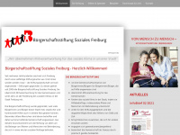 stiftung-soziales-freiburg.de Webseite Vorschau