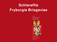 schlaraffia-fryburgia.de Webseite Vorschau