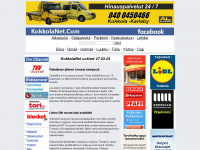 kokkolanet.com Webseite Vorschau