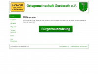 gerderath.com Webseite Vorschau