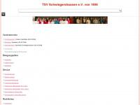 tsv-schwiegershausen.de Webseite Vorschau