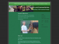 kutsch-kremserfahrten.de Webseite Vorschau