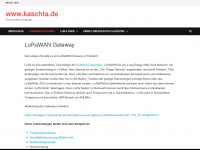 kaschta.de Webseite Vorschau