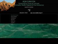 aqa-canyon.com Webseite Vorschau