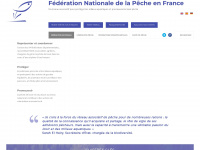 federationpeche.fr Webseite Vorschau